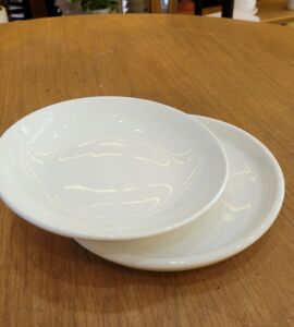 Dĩa Sứ Nhỏ | Màu Trắng Trơn