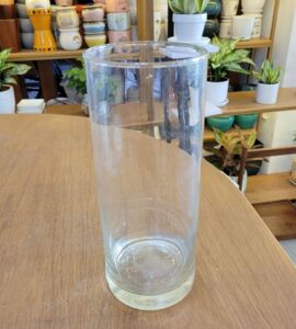 Chậu Thủy Tinh Ống Trụ | 10x25