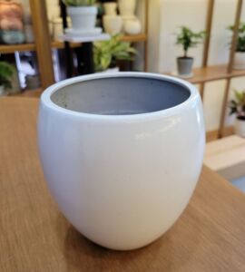 Chậu Sơn Oval | Màu Trắng